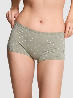 Bavlněné boyshort kalhotky na spaní