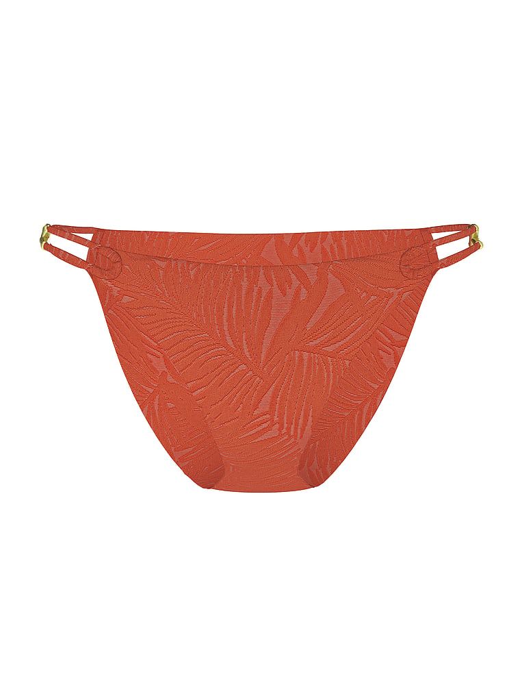 Spodní díl plavek Archivy Sexy ramínka. Produkt je oranžový a pochází z kolekce Victoria's Secret Swim.