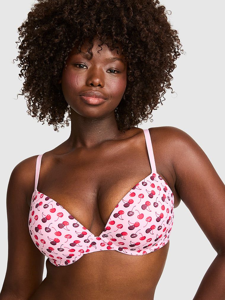 PINK Podprsenka Super Push-Up Wear Everywhere