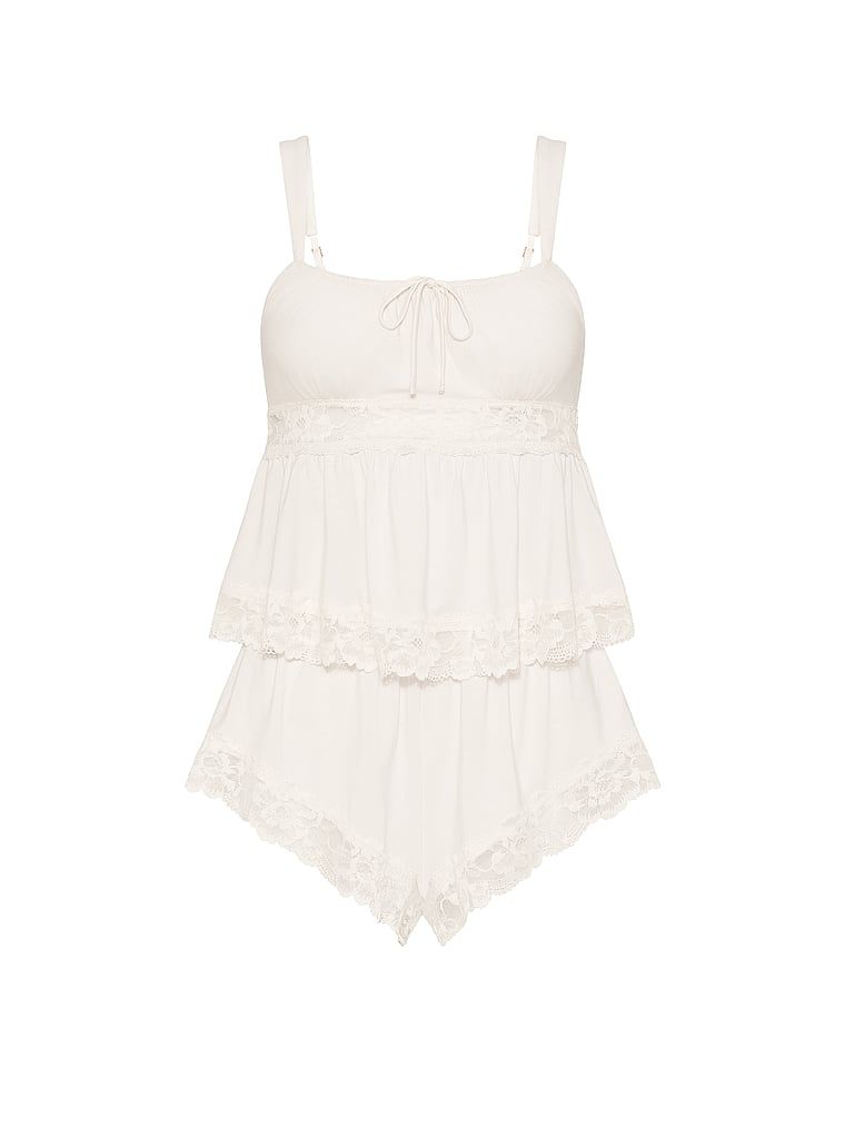 SoSoft modální sada na spaní. Produkt je bílé barvy a pochází z kolekce Victoria's Secret.