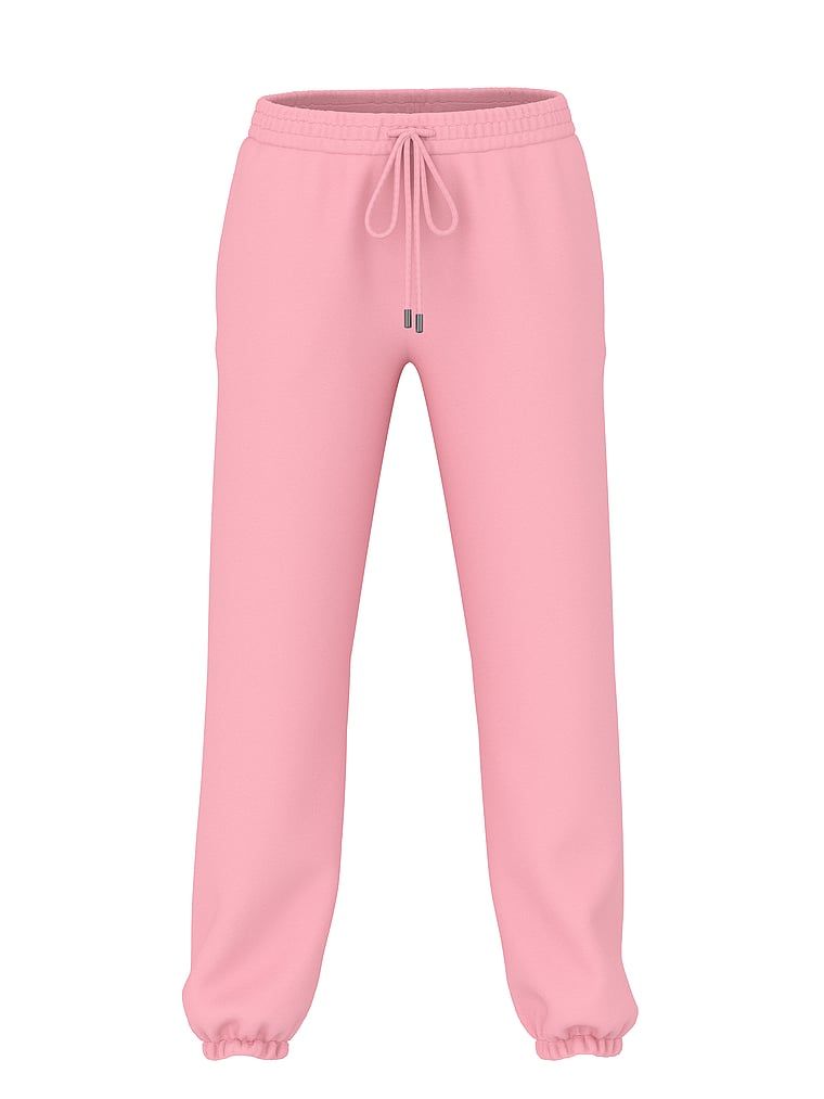 Bavlněné tepláky mimo službu. Produkt je růžové barvy a pochází z kolekce Angel Essentials.