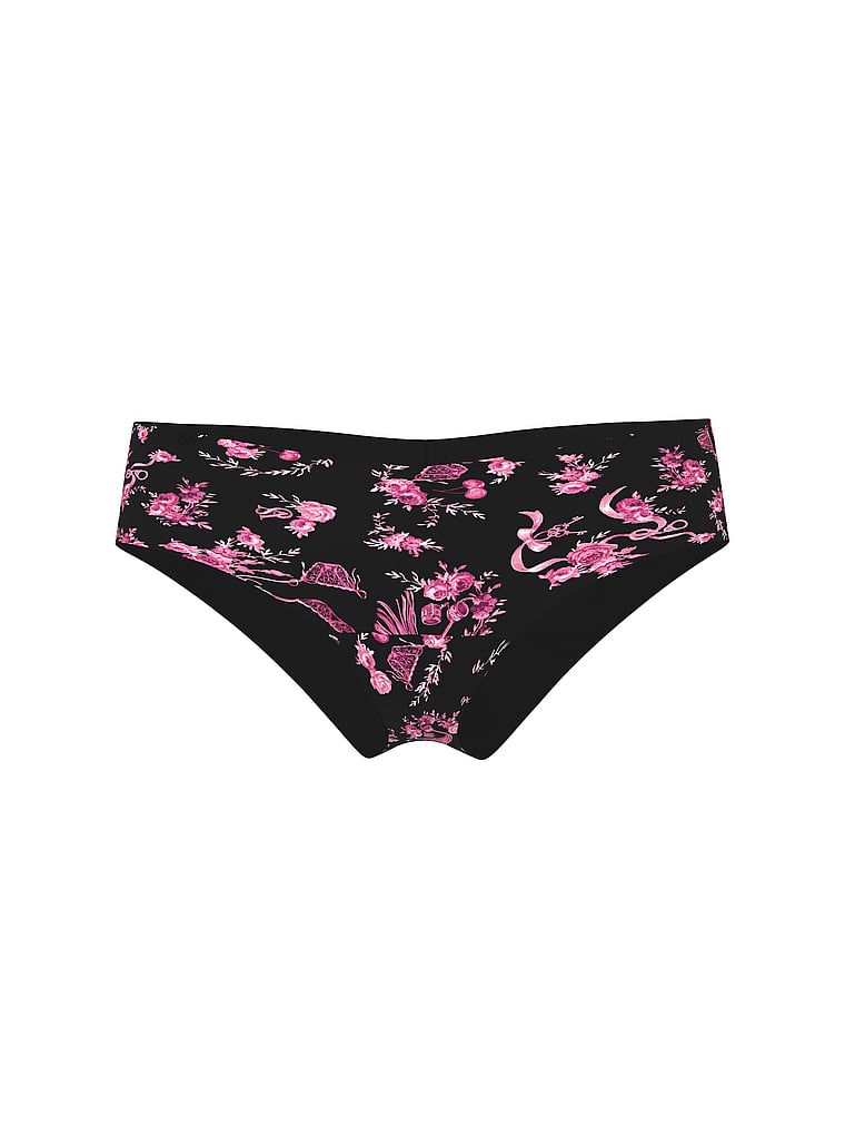 Bezešvové kalhotky bez ukázek. Produkt je vzorovaný a pochází z kolekce No-Show.