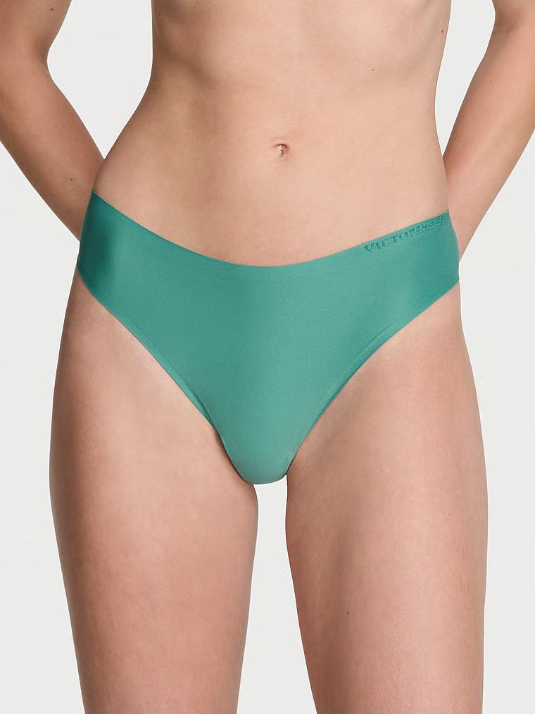 Flex mikrovláknové tanga. Produkt je modré barvy a pochází z kolekce Body by Victoria.