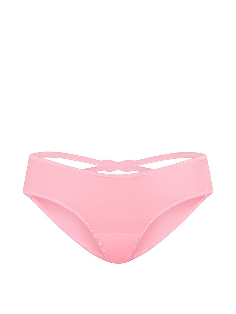 Kalhotky s unikátním zády Shine Bow Cheeky. Produkt je růžové barvy a pochází z kolekce Very Sexy.