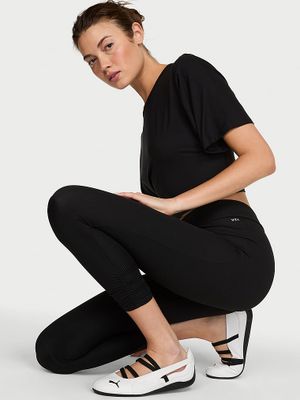 VSX Legíny VSX Elevate s žebrováním a řasením v oblasti pasu do V