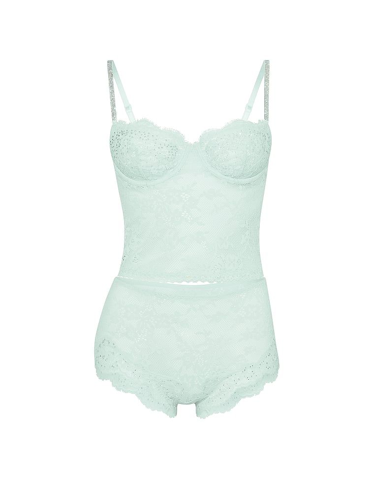 Spací souprava Twinkle Lace. Produkt je modré barvy a pochází z kolekce Dream Angels.