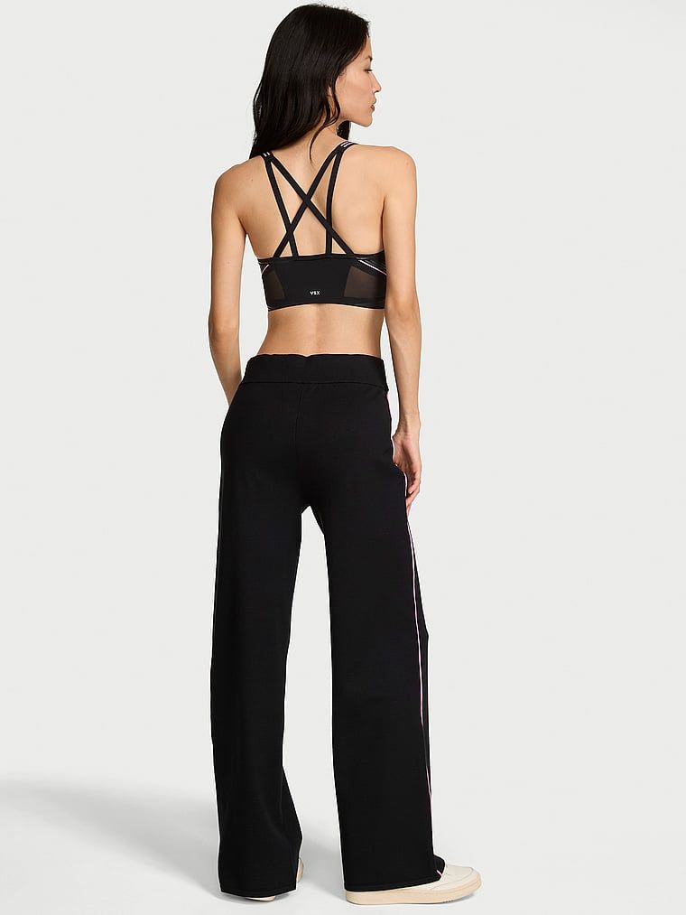 Tepláky Tipped Knit. Produkt je černý a pochází z kolekce VSX.