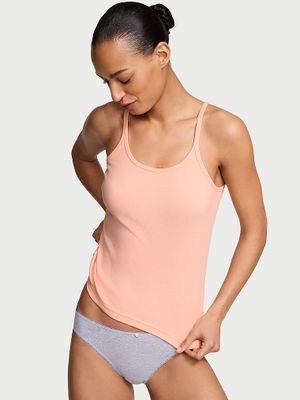 Victoria's Secret Žebrované tílko Mix & Match Sleep Perfect
