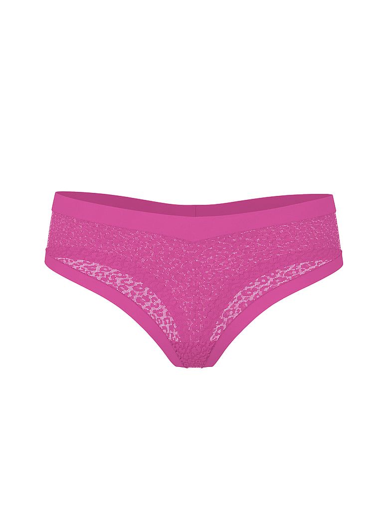 Tanga s leopardím vzorem jako Leopard. Produkt je růžové barvy a pochází z kolekce No-Show.