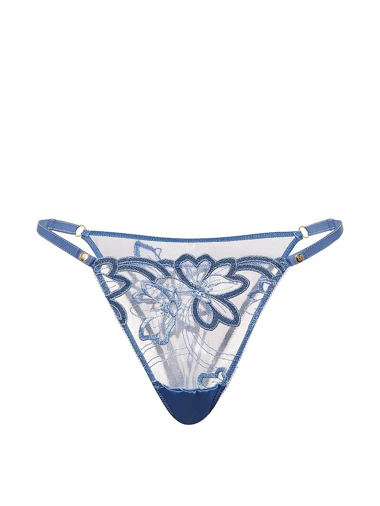 Brazilské džínové kalhotky. Produkt je vzorovaný a pochází z kolekce Very Sexy.
