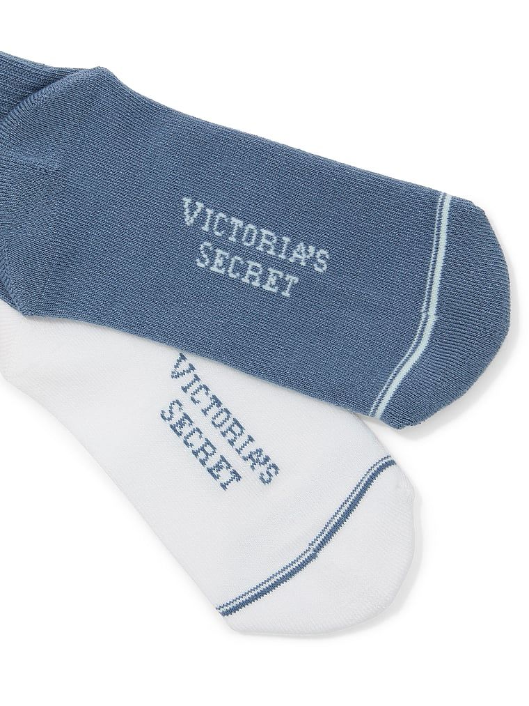 Ponožky 2 páry. Produkt má vzorovanou barvu a pochází z kolekce Victoria's Secret.