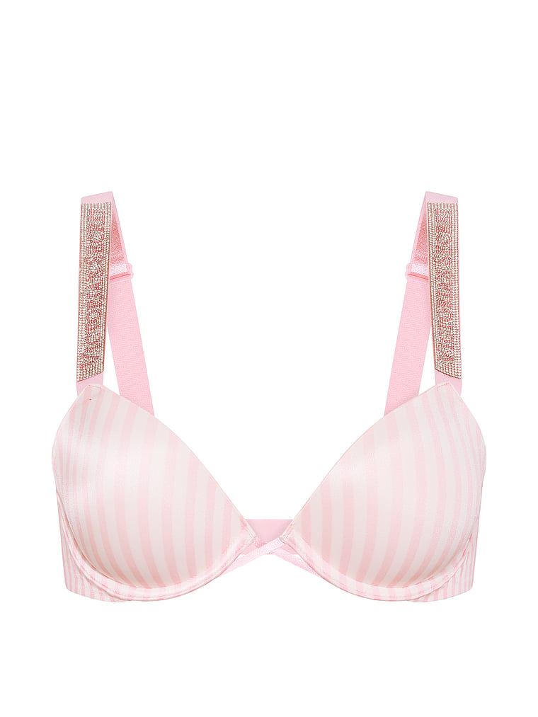 Push-up podprsenka Shine Strap. Produkt má vzorovanou barvu a pochází z kolekce Very Sexy.