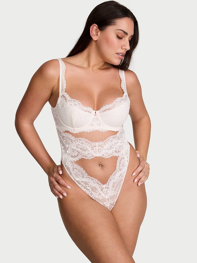 Dream Angels Krajkové balkonetkové body Dare to Dream se zdvihem