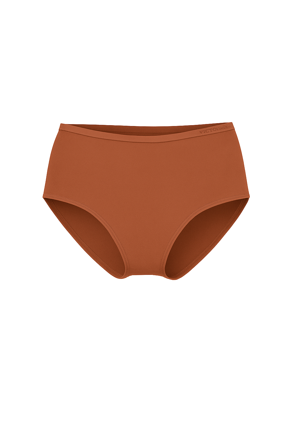 Flex slipy s vysokým pasem. Produkt je hnědé barvy a pochází z kolekce Body by Victoria.