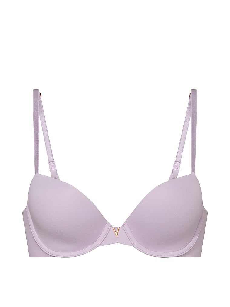 Mírně polstrovaná podprsenka Smooth Demi. Produkt je fialové barvy a pochází z kolekce Love Cloud.