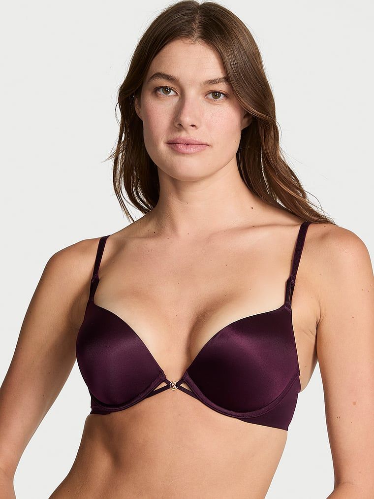 Push-up podprsenka se 2 velikostmi Bombshell. Produkt je fialový a pochází z kolekce Very Sexy.