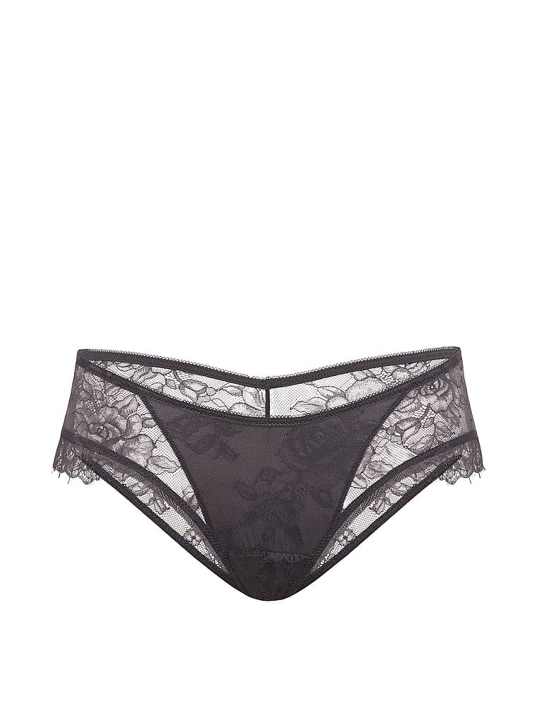 Překryjte krajkové kalhotky Cheeky. Produkt je šedobarevný a pochází z kolekce Very Sexy.
