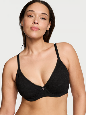 Body by Victoria Neviditelná zmenšující krajková podprsenka s push-up efektem