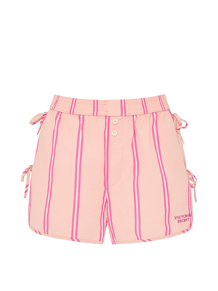 Mix & Match bavlněné pyžamové kraťasy Heritage. Produkt je vzorovaný a pochází z kolekce Victoria's Secret.