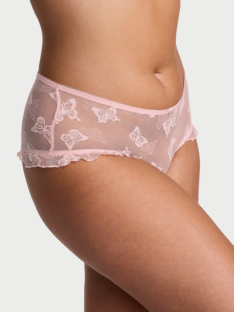 Lacie Motýlí síťované třepotavé vyzývavé kalhotky