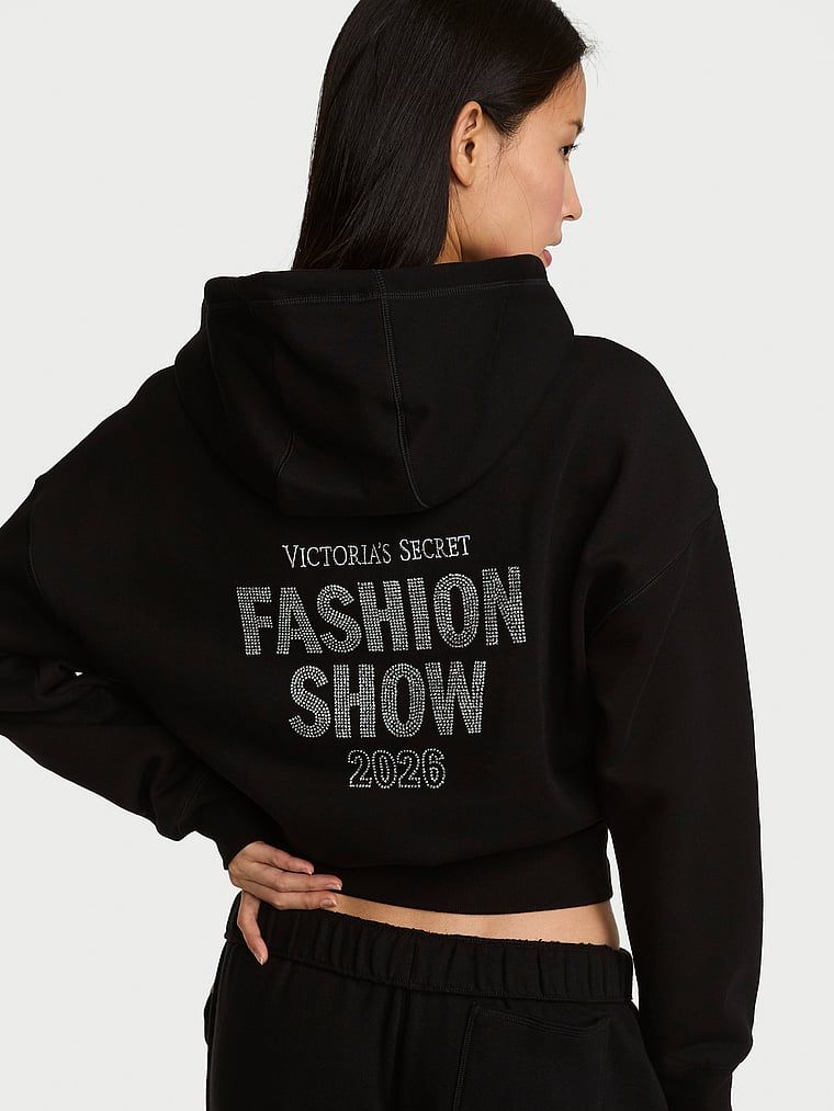 Cotton mikina Fashion Show 2026. Produkt je černý a pochází z kolekce Angel Essentials.