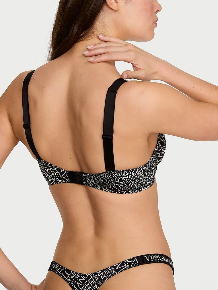 Push-up podprsenka Shine Strap. Produkt má vzorovanou barvu a pochází z kolekce Very Sexy.