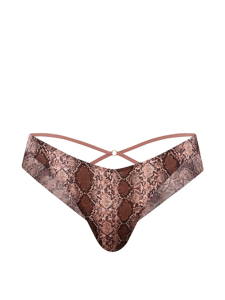 Kalhotky s ramínky vzadu Průhledné odhalení Cheeky. Produkt má vzorovanou barvu a pochází z kolekce Very Sexy.