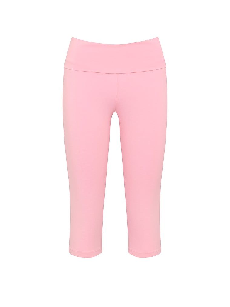 Bavlněné legíny pro rybáře Capri. Produkt je růžové barvy a pochází z kolekce Angel Essentials.
