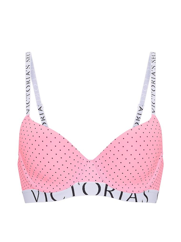 CoolBra Demi mírně polstrovaný. Produkt má vzorovanou barvu a pochází z kolekce triček.