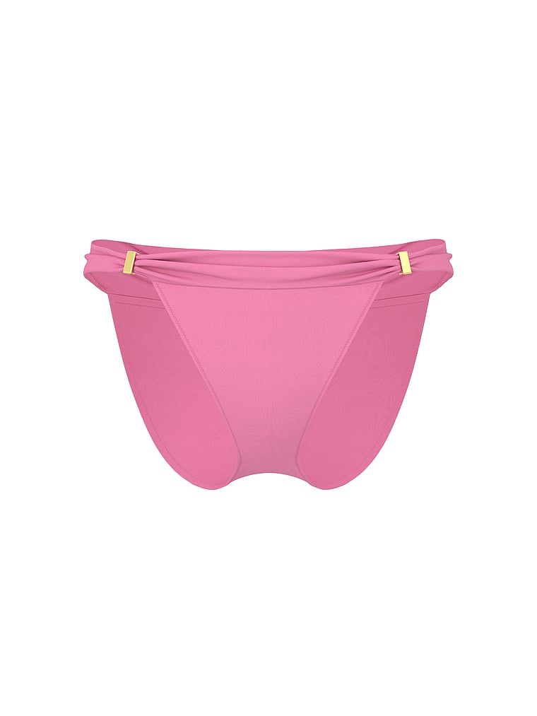Essential Harlow bikini bottom. Produkt je růžové barvy a pochází z kolekce Victoria's Secret Swim.