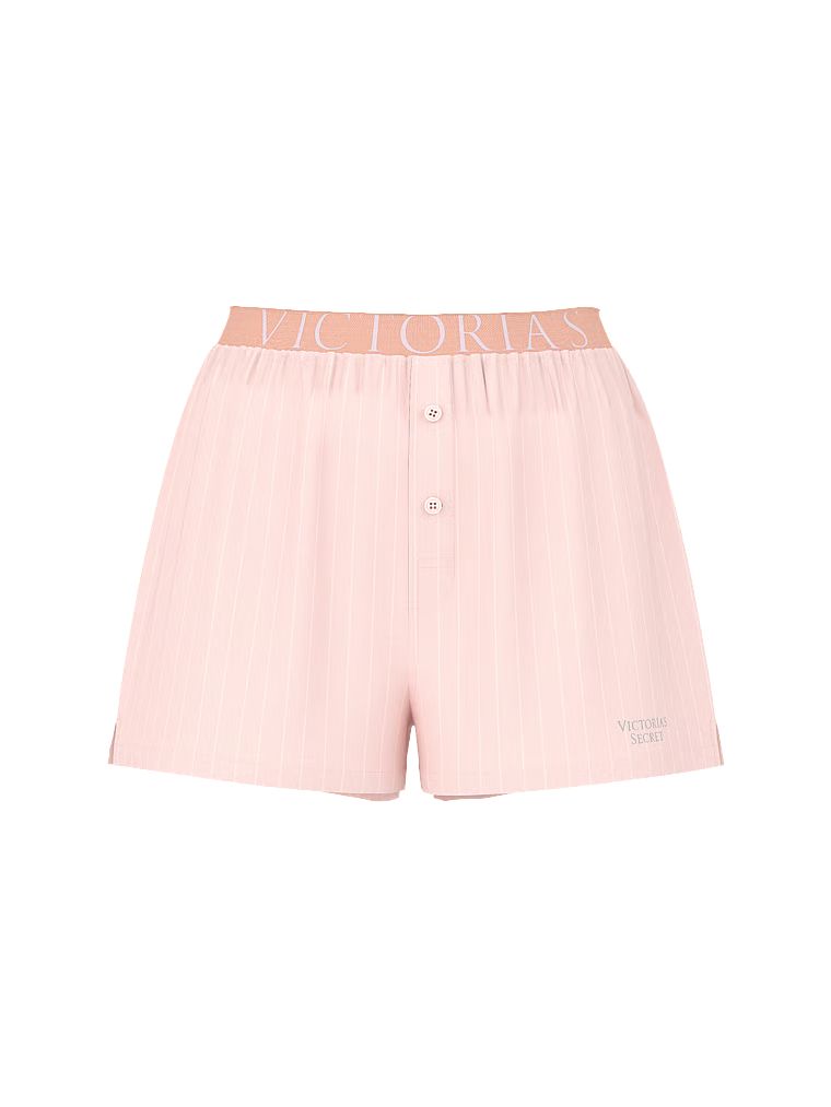 Mix & Match bavlněné pyžamové kraťasy Heritage. Produkt je vzorovaný a pochází z kolekce Victoria's Secret.
