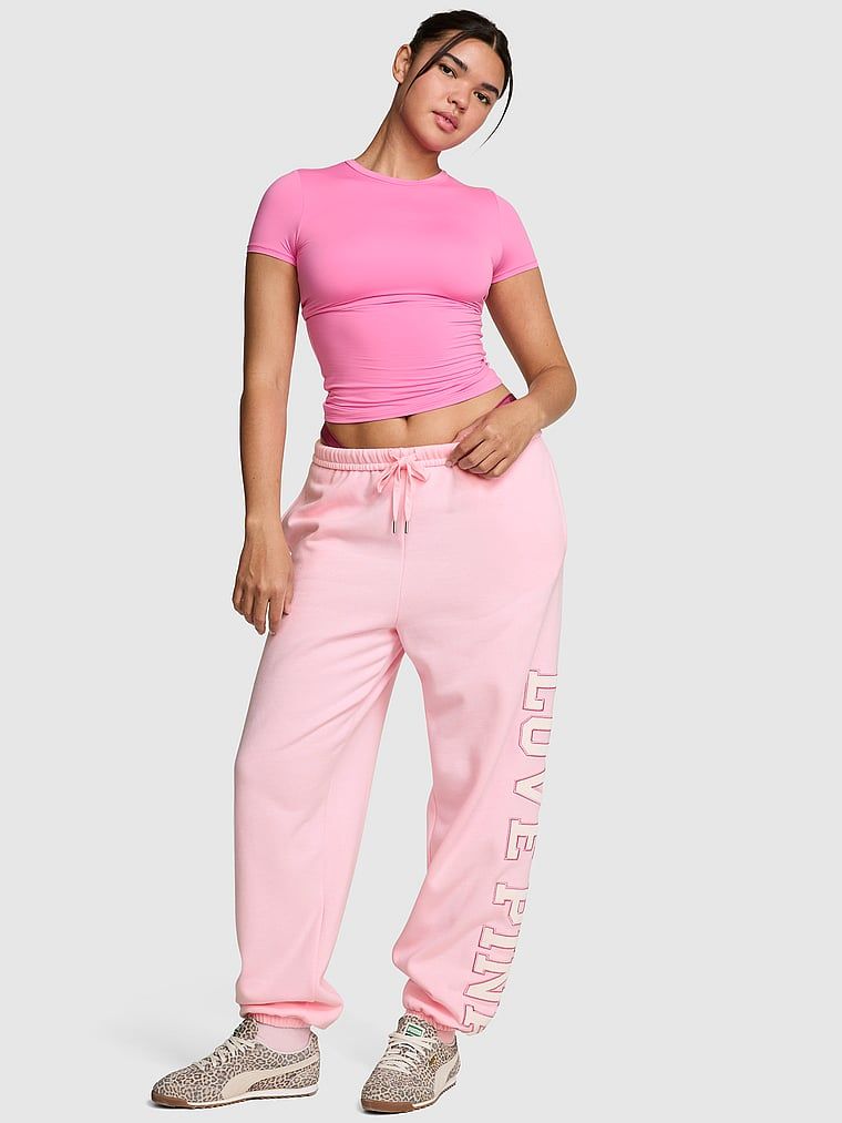 PINK Tepláky Campus Fleece