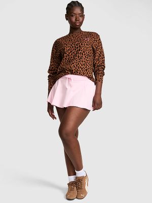 PINK Tričko Campus Cotton s dlouhým rukávem