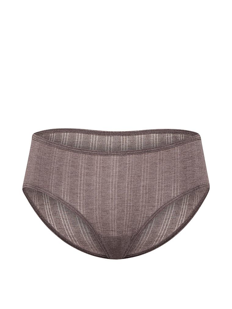 Ultra-jemné hiphugger modální kalhotky. Produkt je hnědé barvy a pochází z kolekce Victoria's Secret.