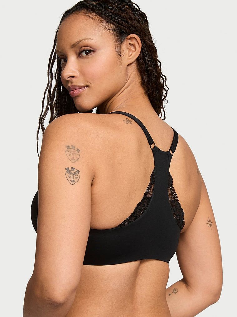 Body by Victoria Push-up podprsenka racerback s krajkou Perfect Shape