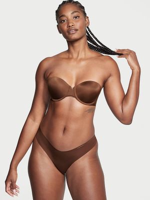 Victoria's Secret Bare Hladká podprsenka Illusions bez ramínek, která poskytuje zdvih