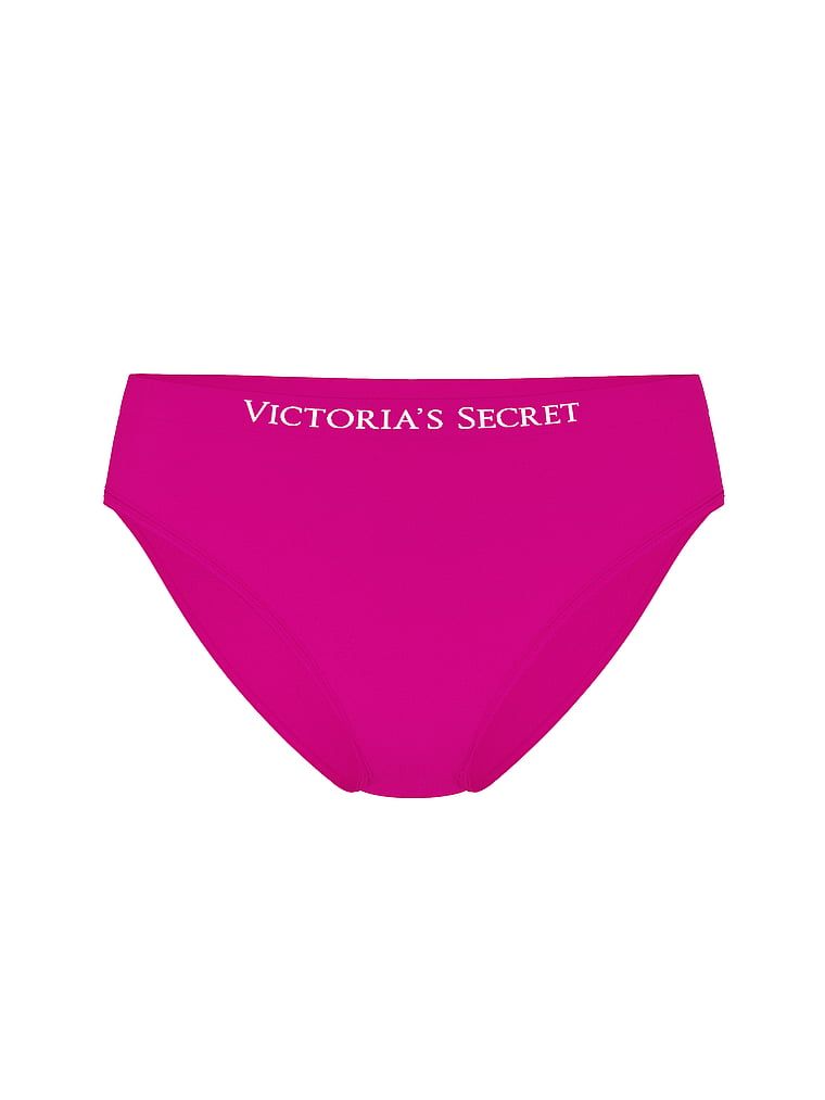 Bezešvé bikiny kalhotky. Produkt je růžový a pochází z kolekce Bezešvé.