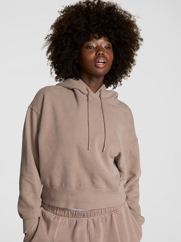Mikina s kapucí Luxe Fleece