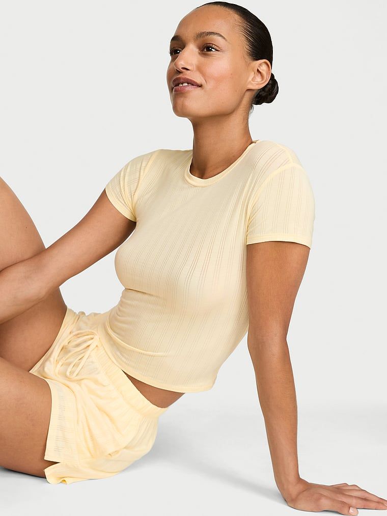 Victoria's Secret Modalové ultra jemné tričko SoSoft