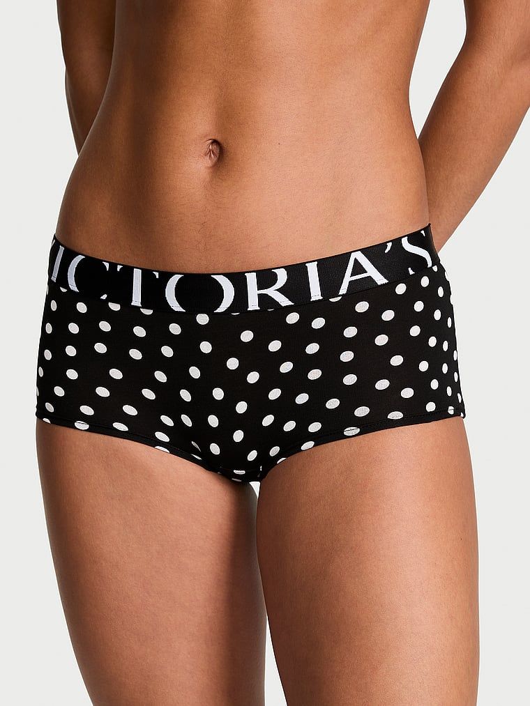 Cotton shorts Exploded Logo Boyshorts. Produkt je vzorovaný a pochází z kolekce Cotton.