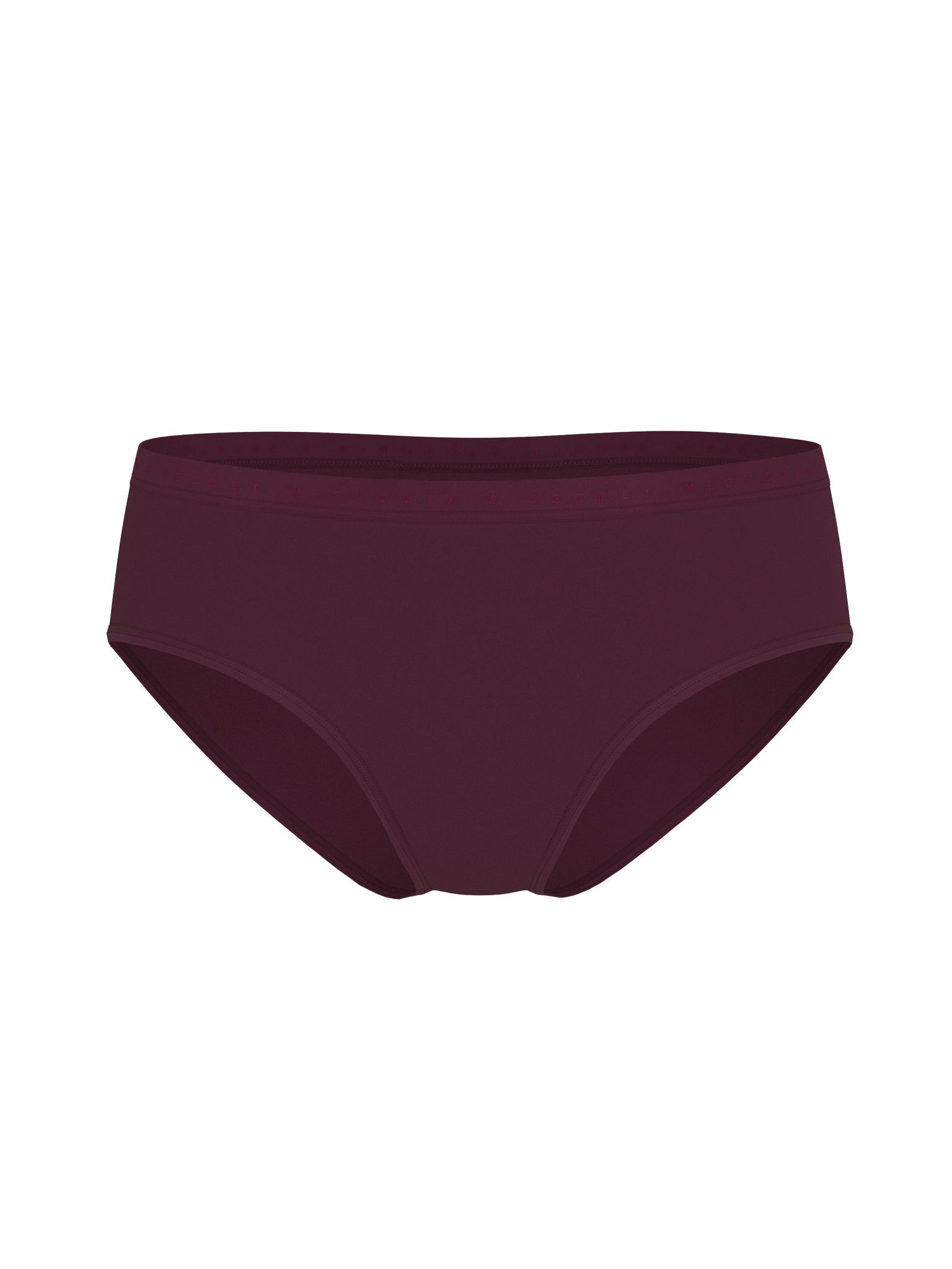 Bavlněné kalhotky Hiphugger. Produkt je fialový a pochází z kolekce Victoria's Secret.