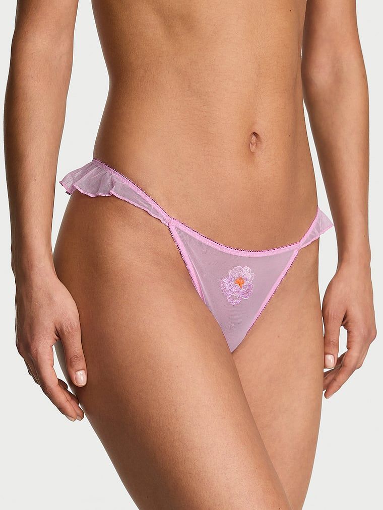 Dream Angels Třepotavá tanga s akvarelovým motivem