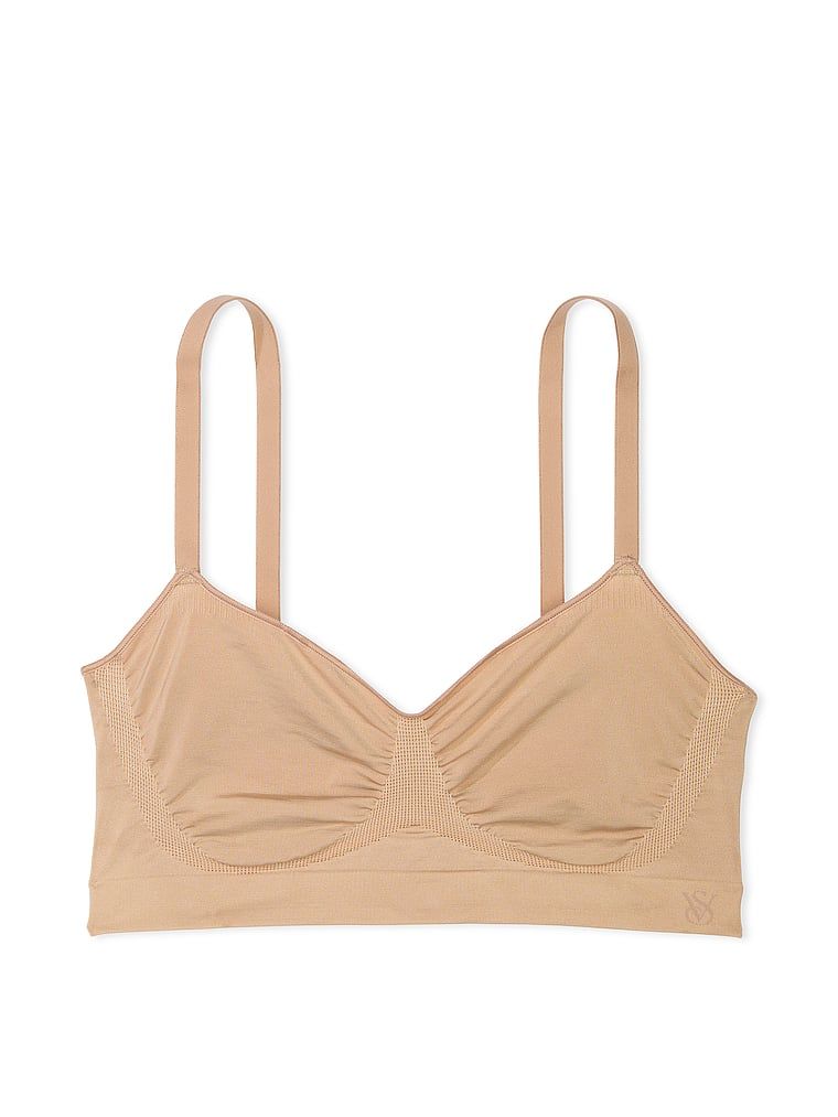 Tvarovací prádlo od Victoria tvarující bralette. Produkt je béžový a pochází z kolekce Victoria's Secret.