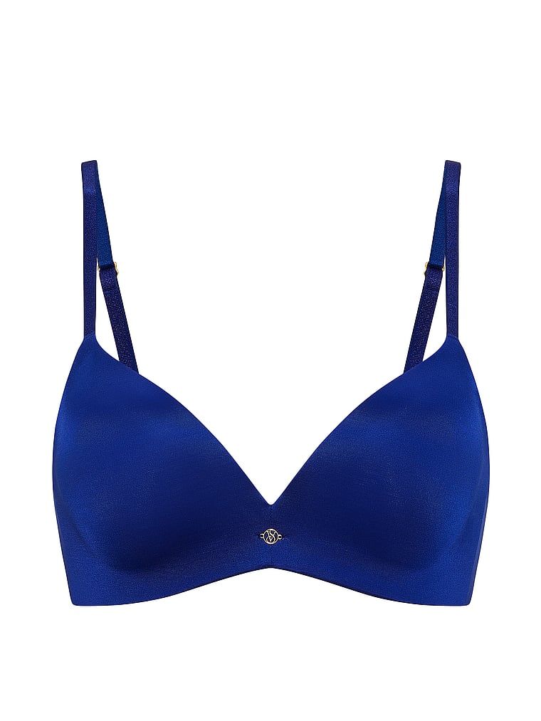 Podprsenka na push-up bez kosticí, tak posedlá. Produkt je modré barvy a pochází z kolekce Very Sexy.
