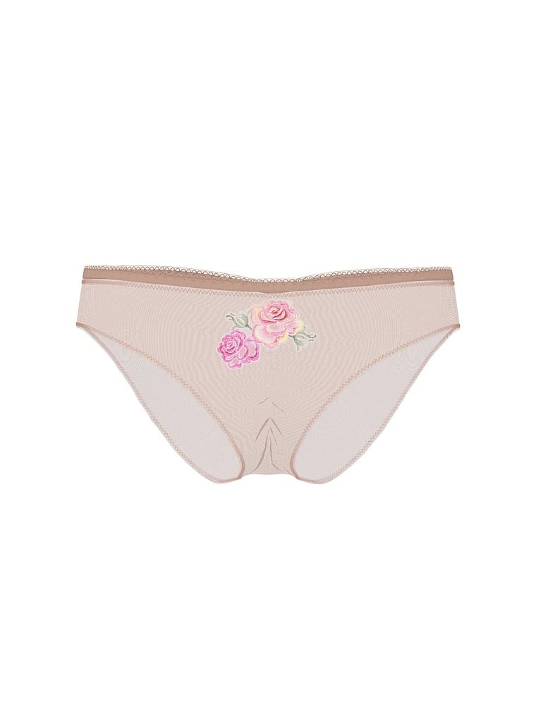 Sweet Melody bikiny síťované kalhotky. Produkt je béžové barvy a pochází z kolekce Dream Angels.