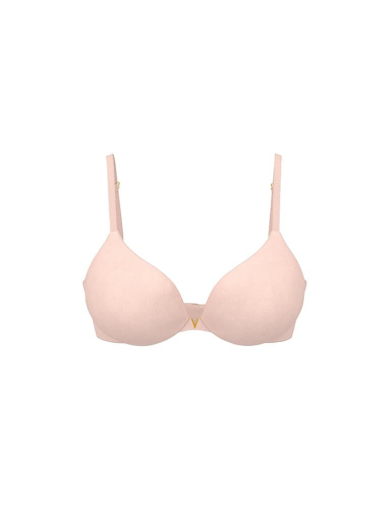 Mírně polstrovaná podprsenka Smooth Demi. Produkt je růžové barvy a pochází z kolekce Love Cloud.