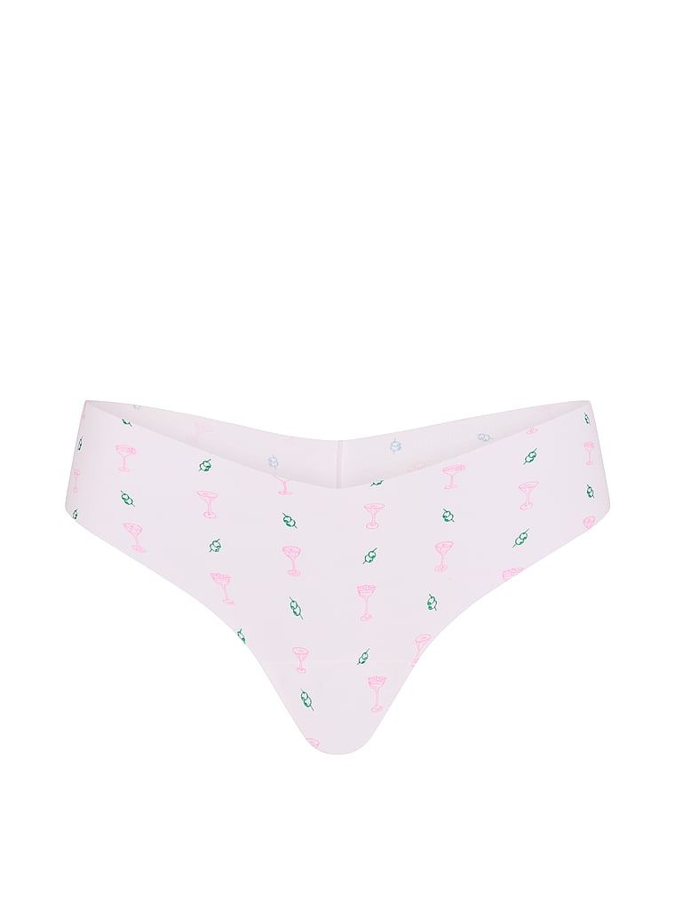 Tanga bez švů. Produkt je vzorovaný a pochází z kolekce No-Show.