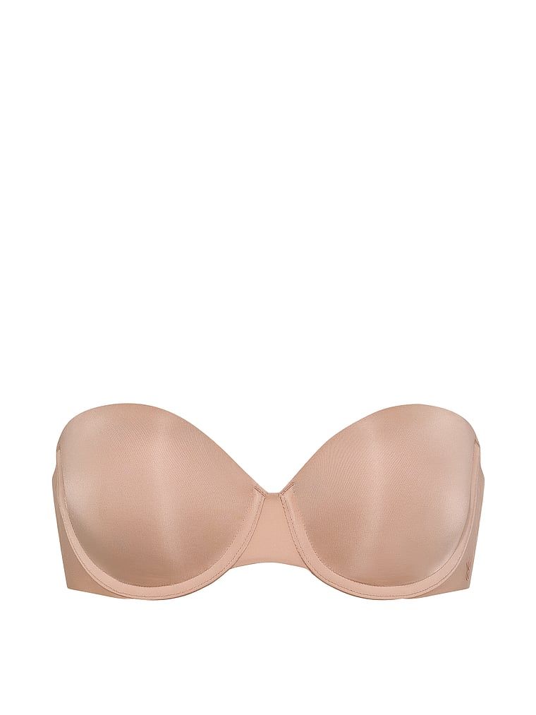 Uplift bezramínková push-up podprsenka. Produkt je béžové barvy a pochází z kolekce Invisible by Victoria's Secret.