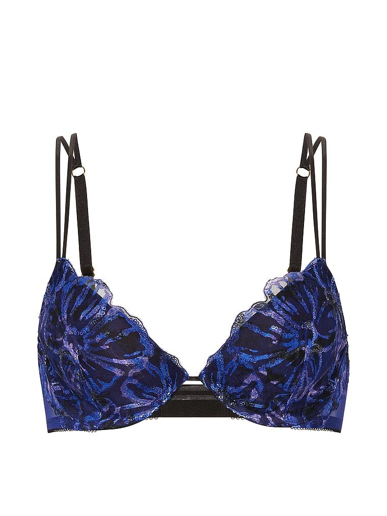 Mírně vycpaná podprsenka s party Floral Demi flitry. Produkt je vzorovaný a pochází z kolekce Very Sexy.