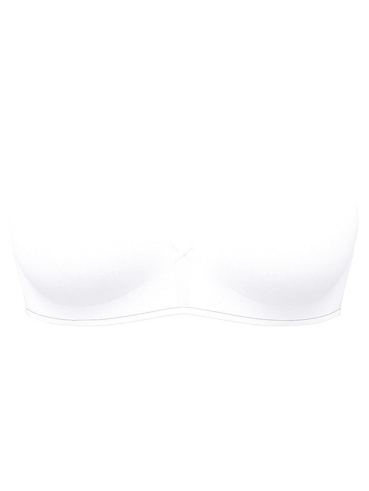 Push-up podprsenka bez ramínek se 2 velikostmi Bombshell augmentace. Produkt je bílý a pochází z kolekce Very Sexy.